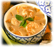 thai food coconut soup